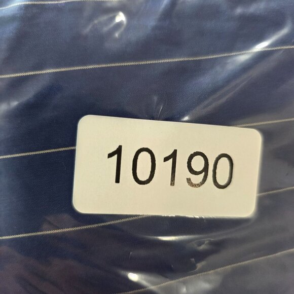 Mens Daniel Cremieux Blue & White Striped Shirt Button Up Long Sleeve Size XL - Picture 6 of 6